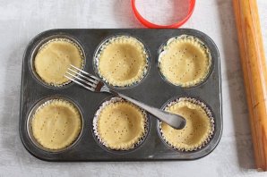 Тарталетки с клубникой Тарталетки с клубникой