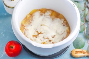 Яблочное суфле