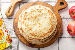 Яблочные блинчики