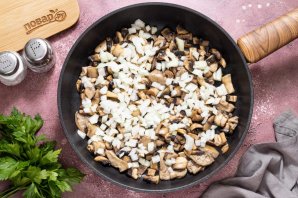 Картофельный пирог с грибами Картофельный пирог с грибами
