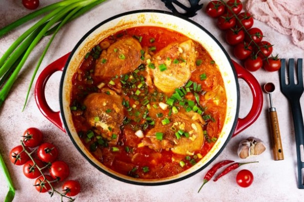 Курица в остром соусе Курица в остром соусе