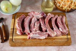 Квашеная капуста со свининой