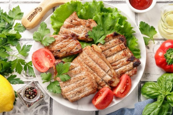 Мясо на мангале