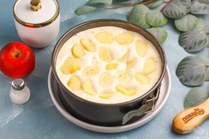 Пирог с яблоками и бананами Пирог с яблоками и бананами
