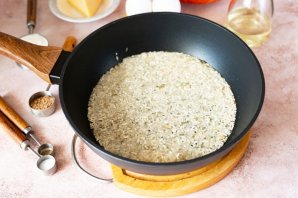 Пирог с тыквой и рисом