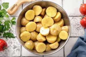 Шашлык из картофеля