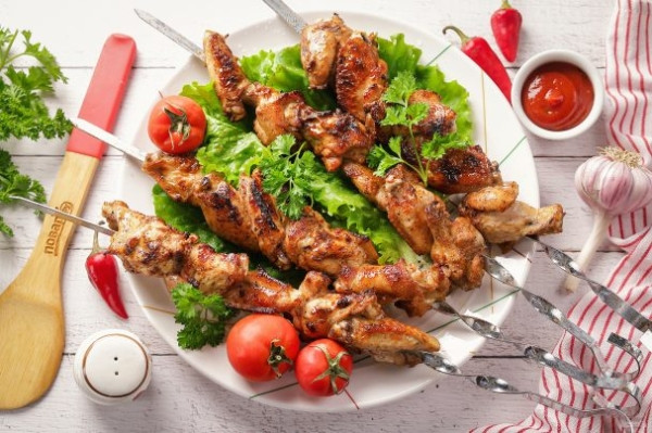 Шашлык из курицы Шашлык из курицы