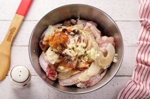 Шашлык из курицы Шашлык из курицы
