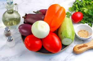 Шашлык из овощей