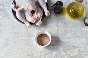 Запечённая курица