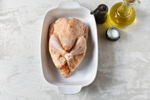 Запечённая курица