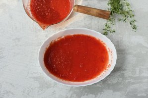 Запеканка из кабачков и баклажанов