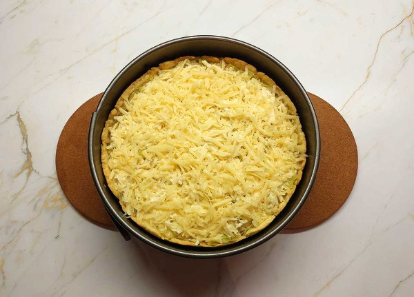 Киш с капустой