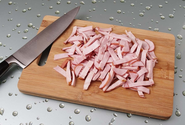 Лоранский пирог с ветчиной и сыром