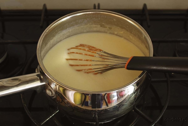 Лазанья с курицей и грибами