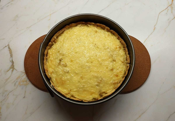 Киш с капустой