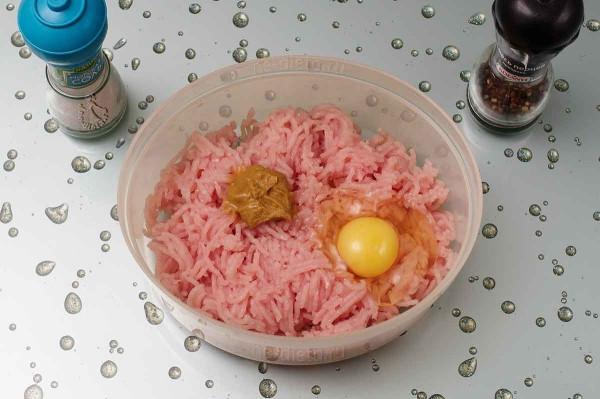 Киш с фрикадельками Киш с фрикадельками