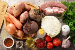Борщ классический с говядиной