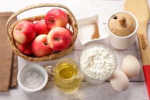 Яблочный пирог в микроволновке Яблочный пирог в микроволновке