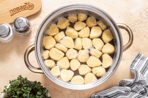 Клецки из нутовой муки