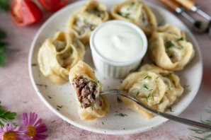 Манты с бараниной