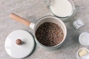Молочный суп с гречкой