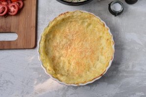 Пирог с тунцом и картофелем