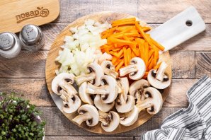 Плов с грибами Плов с грибами