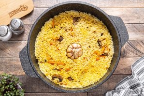 Плов с грибами Плов с грибами