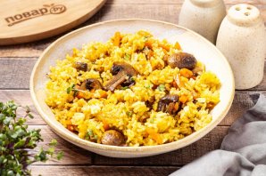 Плов с грибами Плов с грибами