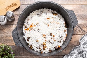 Плов с грибами Плов с грибами