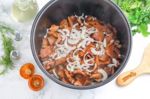 Рыжики в мультиварке