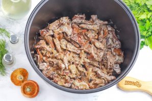 Рыжики в мультиварке