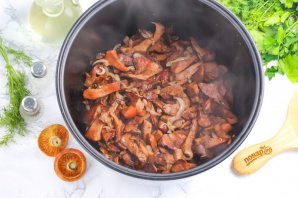Рыжики в мультиварке