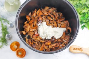 Рыжики в мультиварке
