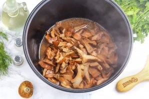 Рыжики в мультиварке