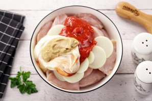 Шашлык из филе курицы