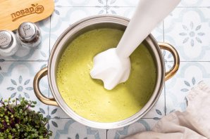 Суп из брокколи со сливками